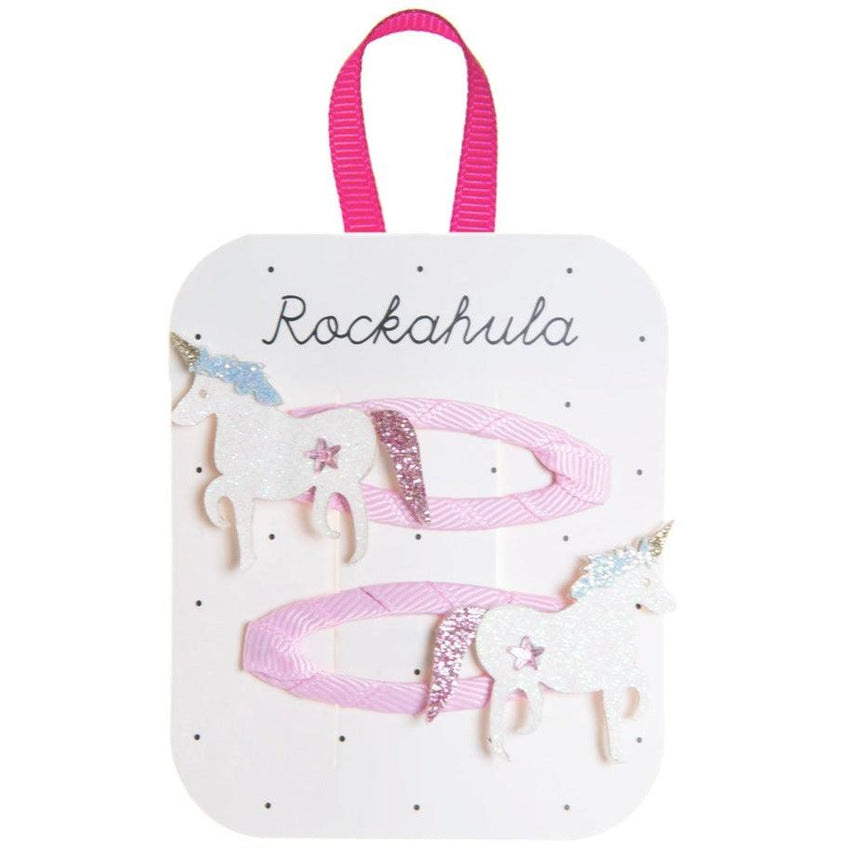 Rockahula Kids: spinki do włosów jednorożce Unicorn - Noski Noski