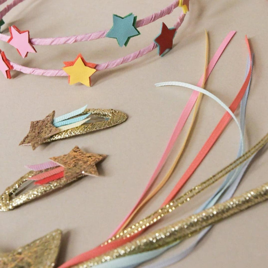 Rockahula Kids: spinki do włosów gwiazdki Colour Pop Shooting Star - Noski Noski
