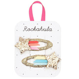 Rockahula Kids: spinki do włosów gwiazdki Colour Pop Shooting Star - Noski Noski