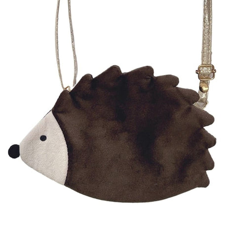 Urocza torebka dla dzieci Rockahula Kids Hattie Hedgehog jeżyk z regulowanym paskiem na drobiazgi i skarby małych dam.