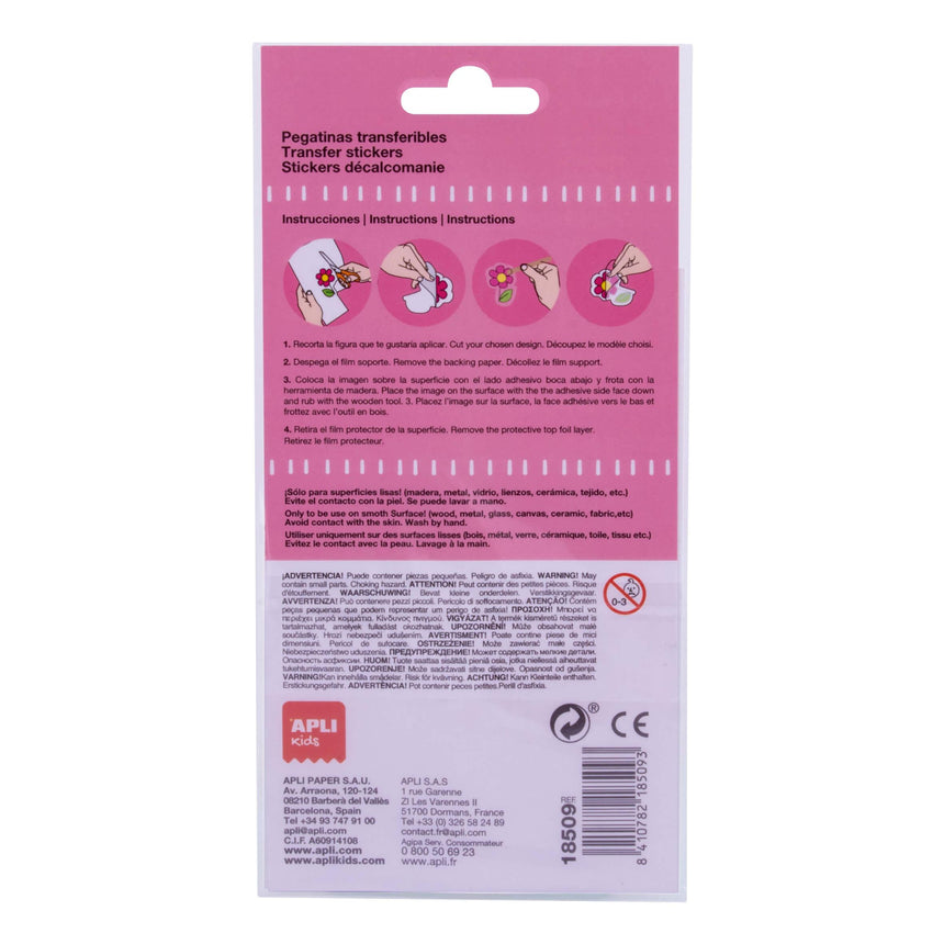 Apli Kids: kalkomanie syrenka Transfer Stickers - Noski Noski