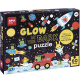 Apli Kids: puzzle świecące w ciemności Kosmos 60 el. - Noski Noski