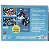 Apli Kids: puzzle świecące w ciemności Kosmos 60 el. - Noski Noski
