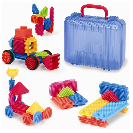Bristle Blocks: klocki jeżyki w walizce Basic Builder Case 50 el. - Noski Noski