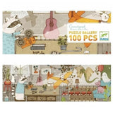 Djeco: puzzle gallery Pokaz Filmowy 100 el. - Noski Noski