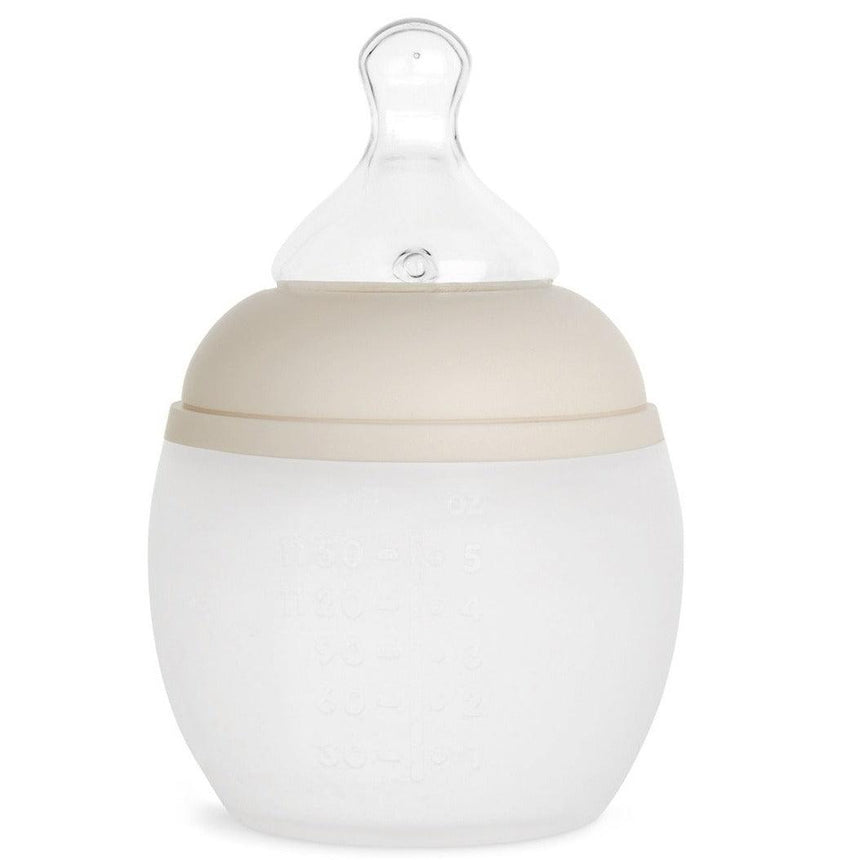 Élhée: silikonowa butelka antykolkowa BibRond 240 ml 3-24 M - Noski Noski