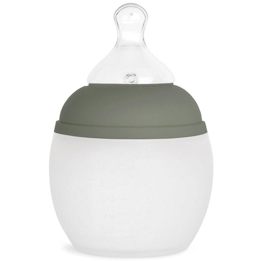 Élhée: silikonowa butelka antykolkowa BibRond 240 ml 3-24 M - Noski Noski