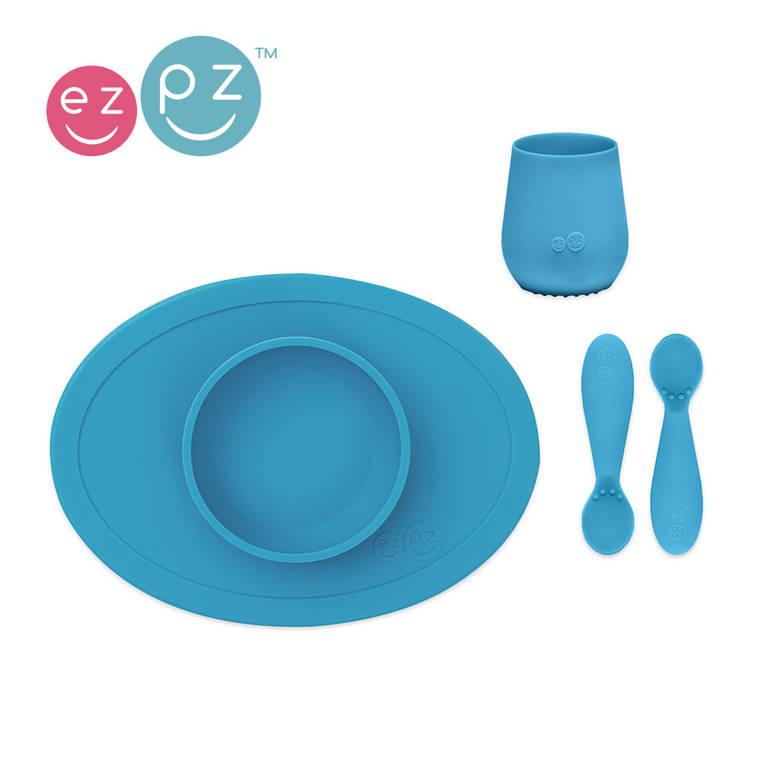 EzPz: pierwsze naczynia silikonowe First Foods Set - Noski Noski