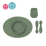 EzPz: pierwsze naczynia silikonowe First Foods Set - Noski Noski