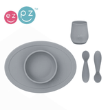 EzPz: pierwsze naczynia silikonowe First Foods Set - Noski Noski