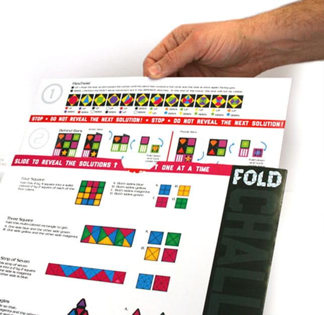 Fat Brain Toys: łamigłówki origami Fold - Noski Noski
