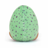 Jellycat: przytulanka nakrapiane jajko miętowe Eggsquisite Green Egg 10 cm - Noski Noski