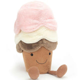 Jellycat: przytulanka wielkie lody Amuseable Ice Cream 50 cm - Noski Noski