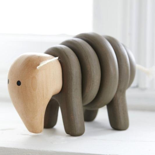 Kid's Concept: drewniany mamut do skręcania Neo - Noski Noski