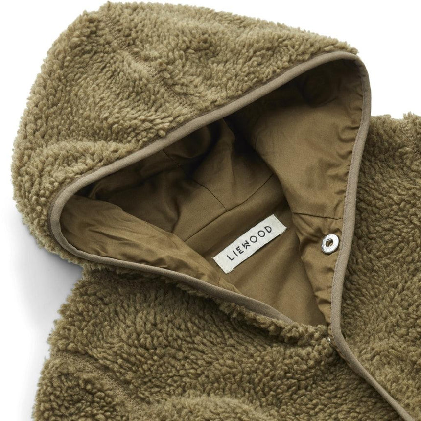 Liewood: kombinezon niemowlęcy z kapturem Fraser Baby Jumpsuit - Noski Noski