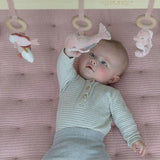 Little Dutch: drewniany pałąk z zabawkami Baby Gym Ocean - Noski Noski