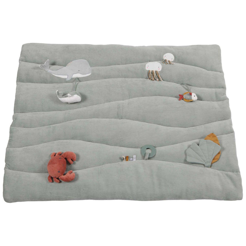 Little Dutch: mata podłogowa dla niemowląt Playpen Mat Ocean - Noski Noski