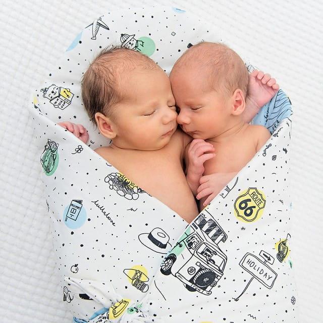 Lullalove: rożek niemowlęcy Miś Podróżnik - Noski Noski