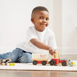 Melissa and Doug: drewniany traktor Farm Tractor - Noski Noski