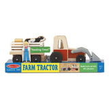 Melissa and Doug: drewniany traktor Farm Tractor - Noski Noski