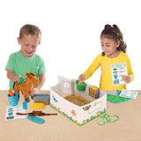 Melissa and Doug: konik i stajnia do zabawy Horse Care Play Set - Noski Noski