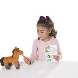 Melissa and Doug: konik i stajnia do zabawy Horse Care Play Set - Noski Noski