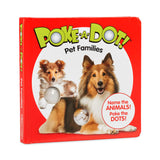 Melissa and Doug: książeczka z przyciskami Poke-a-Dot Pet Families - Noski Noski