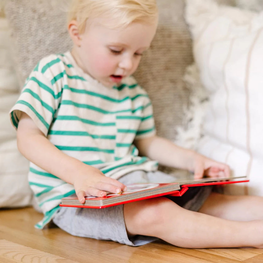 Melissa and Doug: książeczka z przyciskami Poke-a-Dot Pet Families - Noski Noski