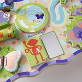 Melissa and Doug: stoliczek aktywnościowy Jungle Activity Table - Noski Noski
