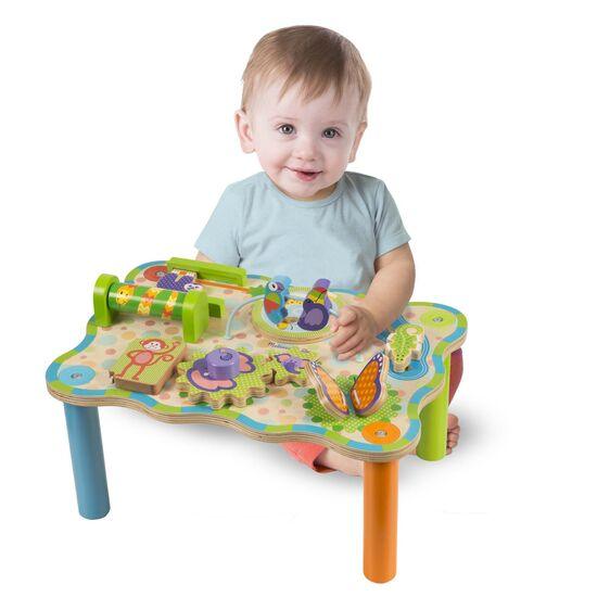 Melissa and Doug: stoliczek aktywnościowy Jungle Activity Table - Noski Noski