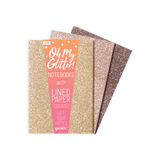 Ooly: notes z brokatem Oh My Glitter! Gold 3 szt. - Noski Noski