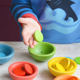 Plan Toys: zestaw do sortowania Sort & Count Cups - Noski Noski