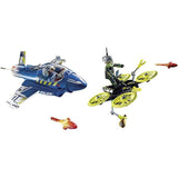 Playmobil: policyjny odrzutowiec pościg za dronem City Action - Noski Noski