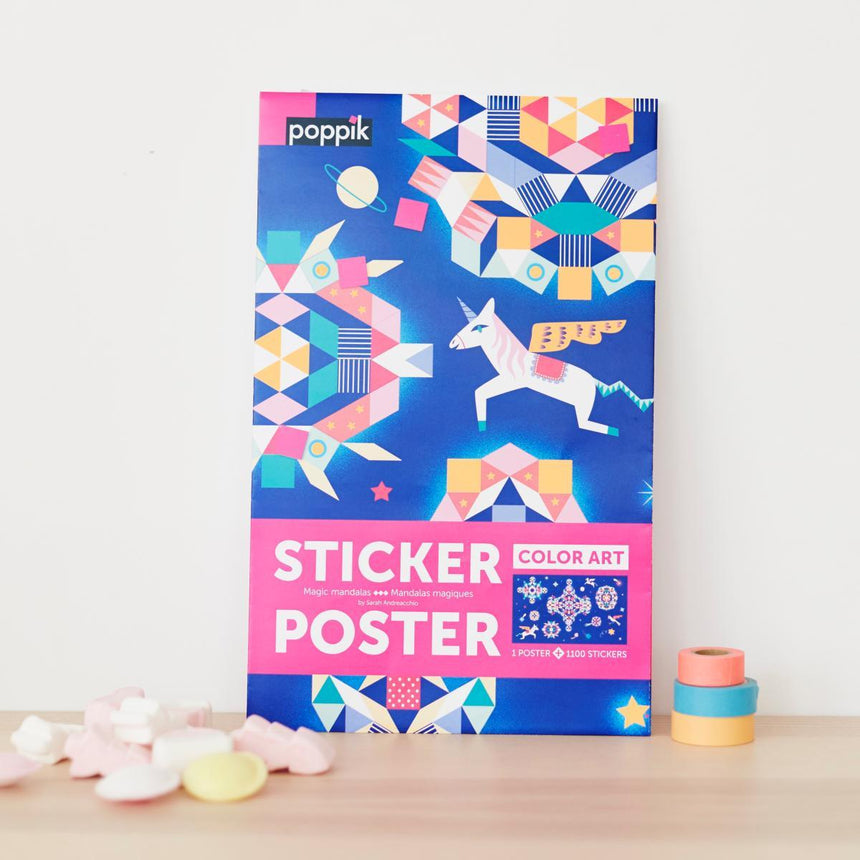 Poppik: plakat wyklejanka pixel art Konstelacje - Noski Noski