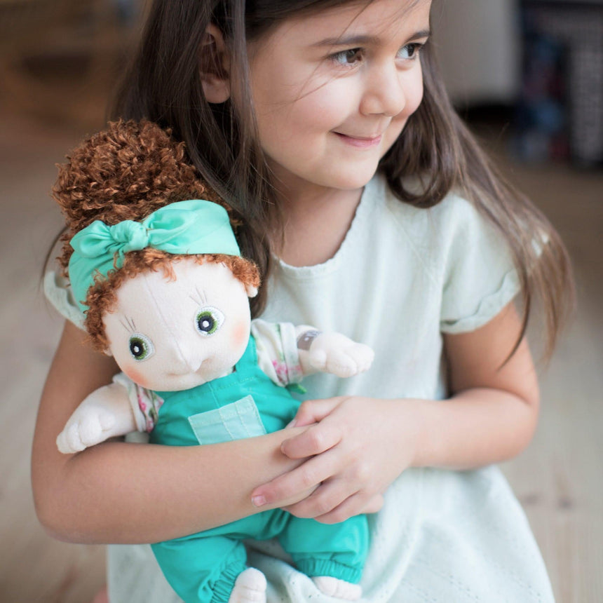 Rubens Barn Cutie Activity: lalka Karin - Noski Noski