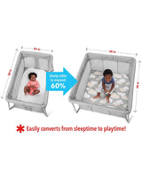Skip Hop: łóżeczko turystyczne 2w1 Play To Night Expanding Travel Crib - Noski Noski