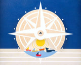 Small Foot: drewniany pchacz aktywnościowy Baby Walker Whale - Noski Noski