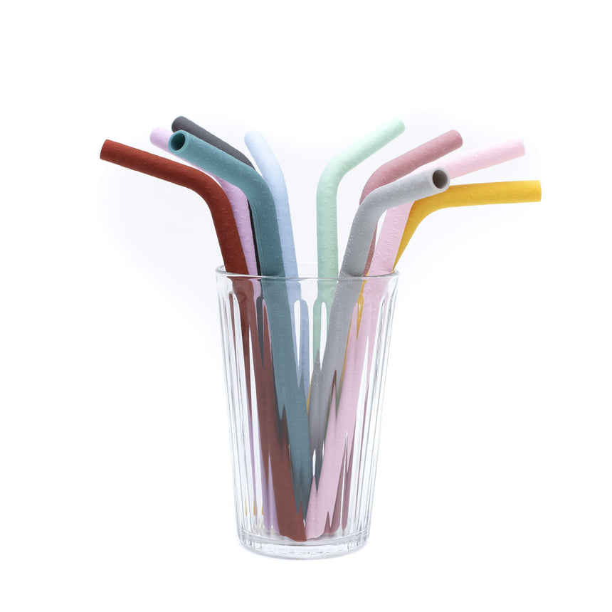 We Might Be Tiny: silikonowe słomki Bendie Straws 5 szt. - Noski Noski