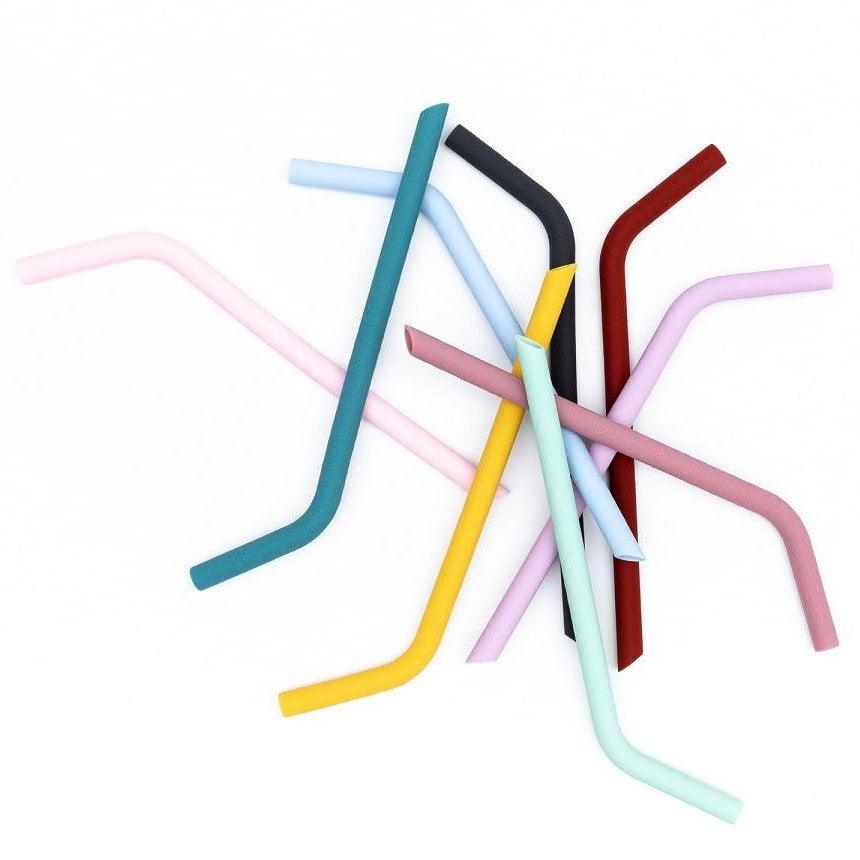 We Might Be Tiny: silikonowe słomki Bendie Straws 5 szt. - Noski Noski